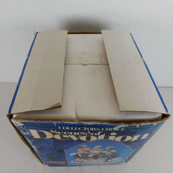 Giny Inc We Three Kings Nativity Figures Vtg 1992 Scenes of Devotion Frost FLAW - Picture 10 of 12